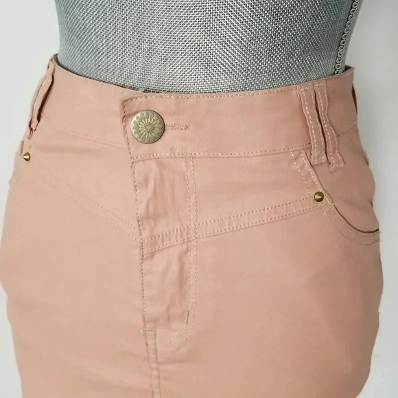 STRADIVARIUS EU 36 / US 4 WOMEN'S SKIRT SHORT DENI - Picture 5 of 8